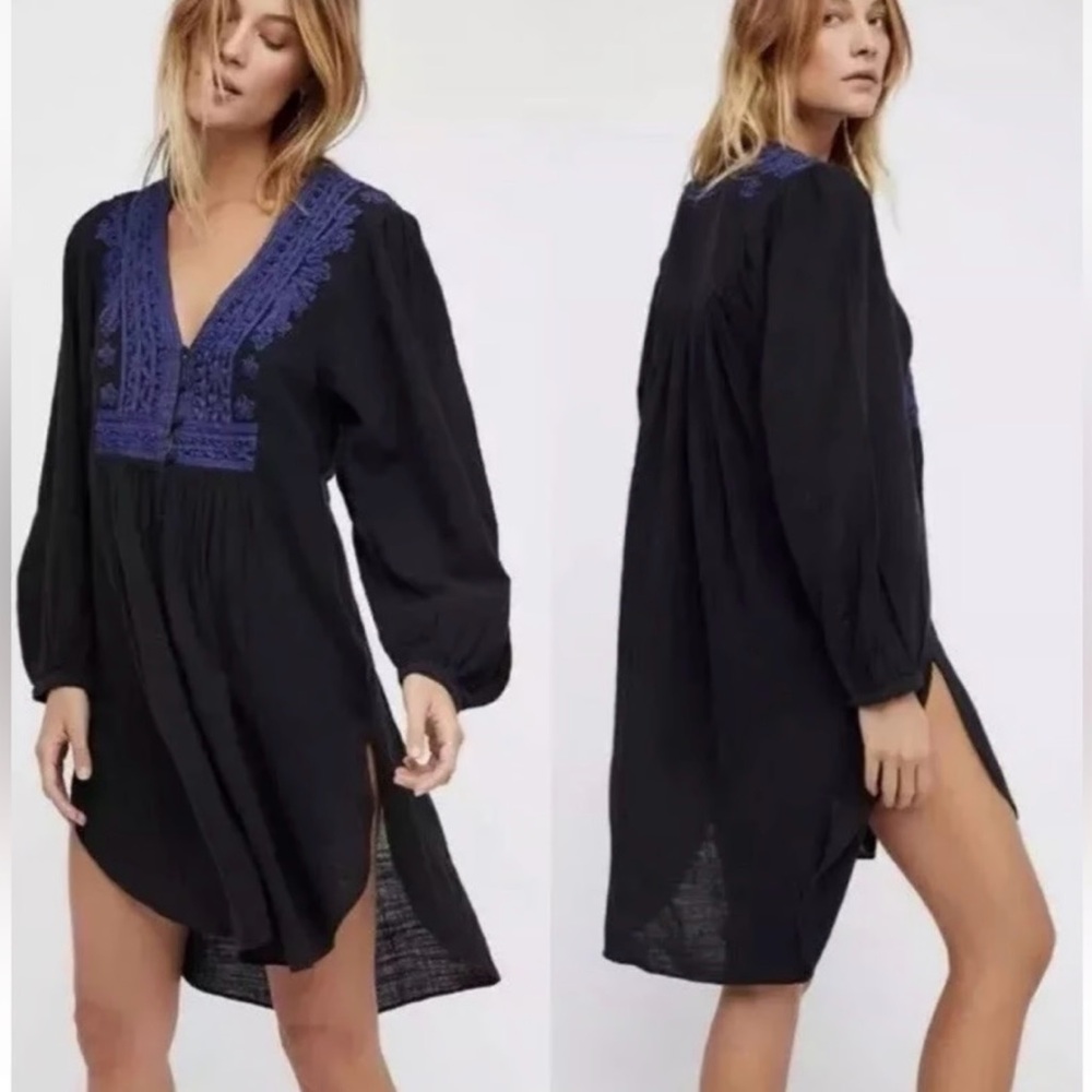 Free People Embroidery Dress